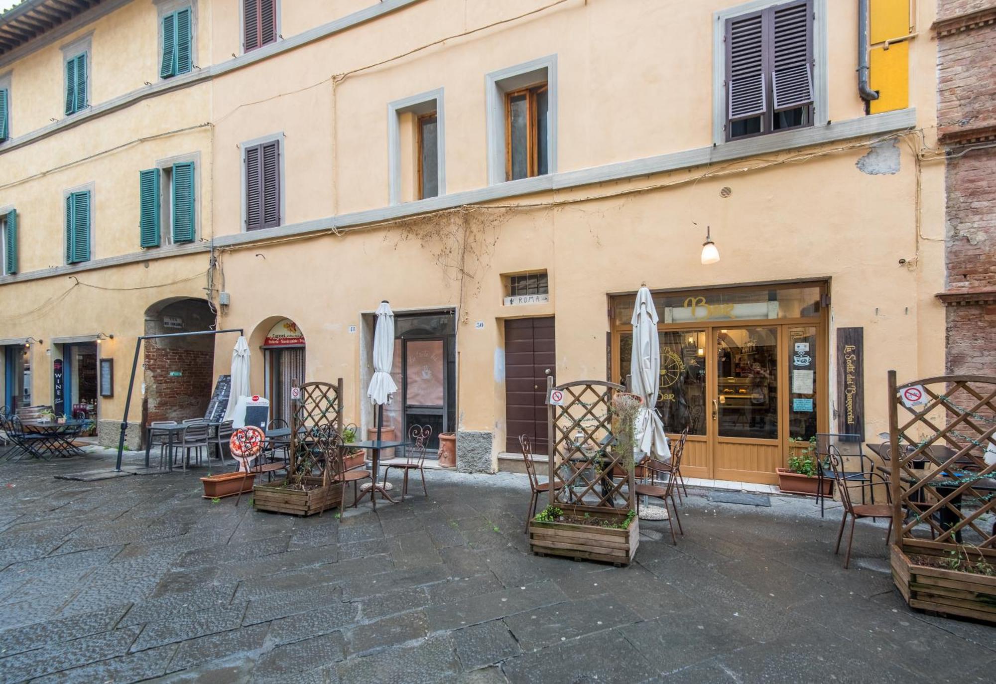 La Casa Gialla Di Buonconvento Exterior foto