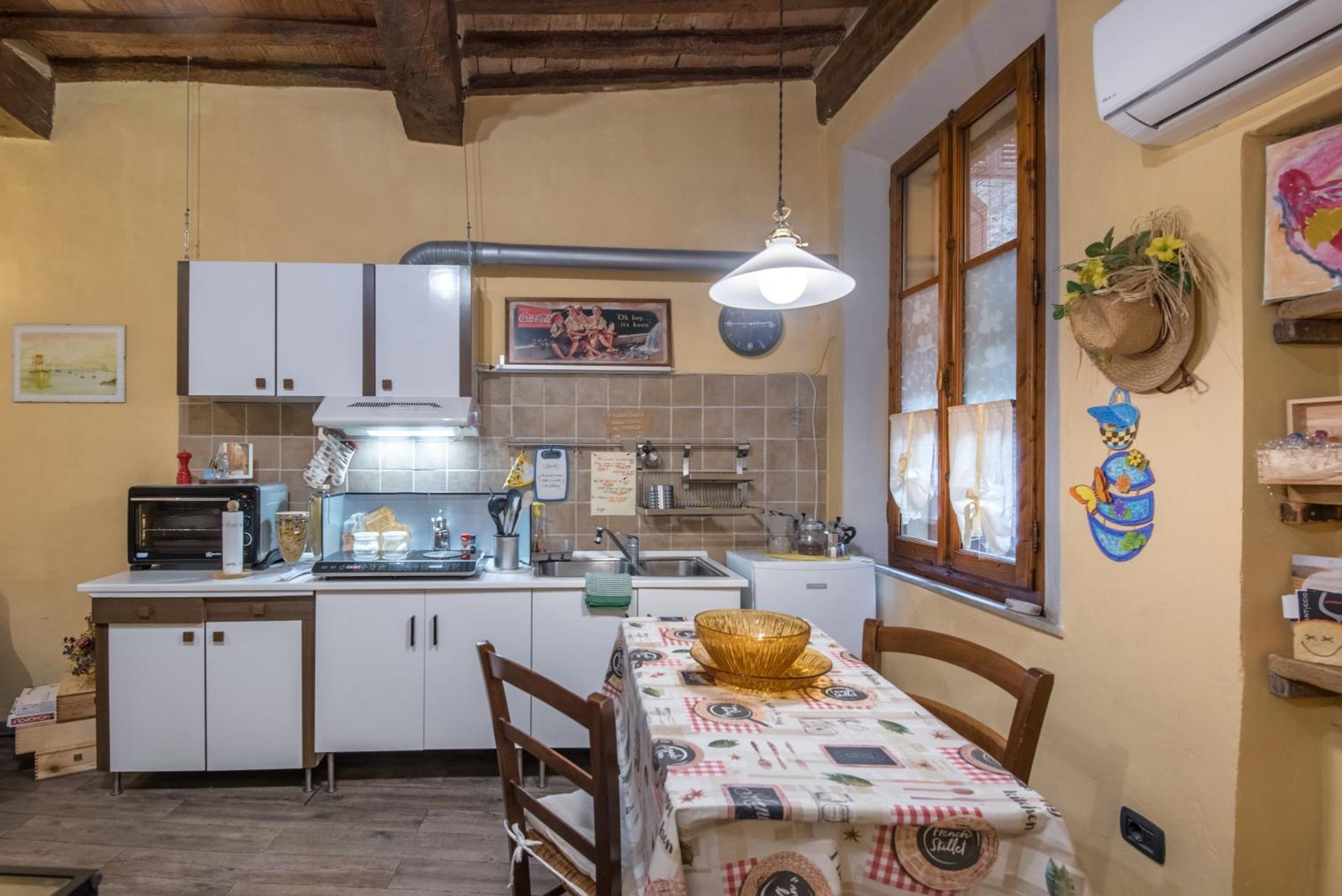 La Casa Gialla Di Buonconvento Exterior foto